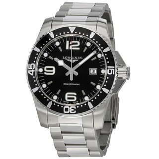 LONGINES 浪琴 HydroConquest Black Dial Men's 44mm Watch L38404566