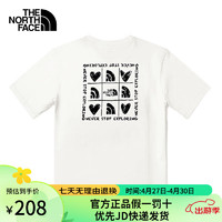 The North Face24春夏北面T恤款户外舒适透气棉质休闲半袖短袖T恤8AUU QLI XXXL