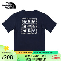 The North Face24春夏北面T恤款户外舒适透气棉质休闲半袖短袖T恤8AUU 8K2 L