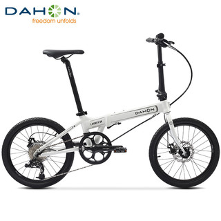 DAHON 大行 20寸变速折叠自行车超轻铝合金D8碟刹成人男女式单车