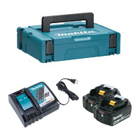 makita 牧田 18V锂电池套装充电器电钻电锤配套电动工具  MKP1RT182