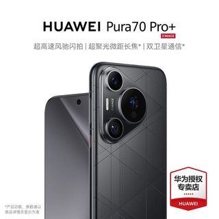 百亿补贴：HUAWEI 华为 Pura 70 Pro+ 双卫星通信 超高速风驰闪拍 超聚光微距长焦