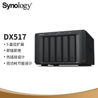 Synology 群晖 DX517 5盘位NAS网络存储服务器扩充设备 （无内置硬盘）