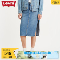Levi's李维斯季女士牛仔半身裙A4711-0000 蓝色 28