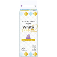nepia 妮飘 Whito Premium12小时纸尿裤L40片 WP12小时纸尿裤L40片