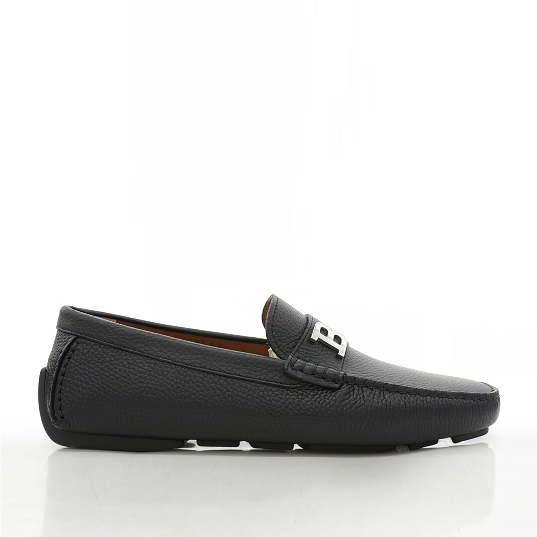 巴利（BALLY）男士时尚一脚蹬真皮商务休闲低帮皮鞋 MSD00E VT009 黑色 U901 40.5