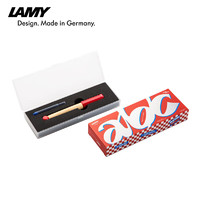 LAMY 凌美 鋼筆禮盒 ABC系列墨水筆小 三年級用筆涂鴉繪畫德國兒童節 紅色