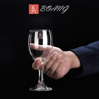 boang 波昂 红酒杯套装家用创意玻璃小号6只装加厚醒酒器葡萄酒个性高脚杯子