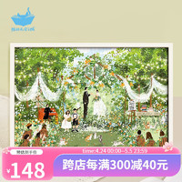 猫的天空之城X朱鼓励1000片成人拼图婚礼进行时爱情结婚 婚礼进行时（不含框）