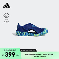 adidas 小浮艇 ALTAVENTURE魔术贴包头凉鞋男小童阿迪达斯轻运动 皇家蓝/蓝/绿 28码