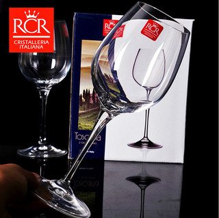 RCR 意大利RCR原装进口水晶玻璃家用大号红酒杯葡萄酒杯高脚杯子套装