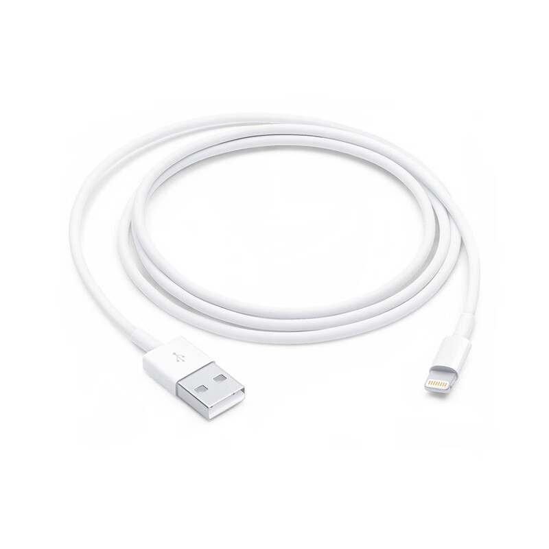 Apple/苹果 闪电转 USB 连接线 (1 米)【2024款】手机 平板 数据线 充电线 适用iPhone/iPad/Mac/AirPods