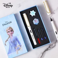 Disney 迪士尼 鋼筆 E0306F 冰雪奇緣款 白色 EF尖 禮盒裝