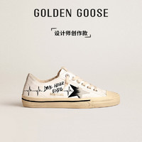                                                                                 Golden Goose【设计师创作款】Golden Goose 女鞋V-Star 星星运动休闲脏脏鞋 黑色 36码230mm