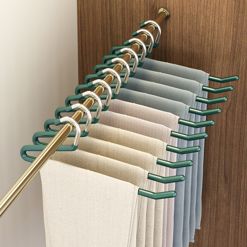 鹅型裤架裤子挂衣架家用鹅形裤夹Z字无痕衣柜内置收纳