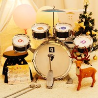 俏娃寶貝 六一兒童節新年禮物架子鼓玩具男孩1生日5益智3歲小孩子4打擊樂器
