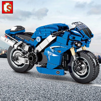 森寶積木 摩托車系列拼裝玩具 701102