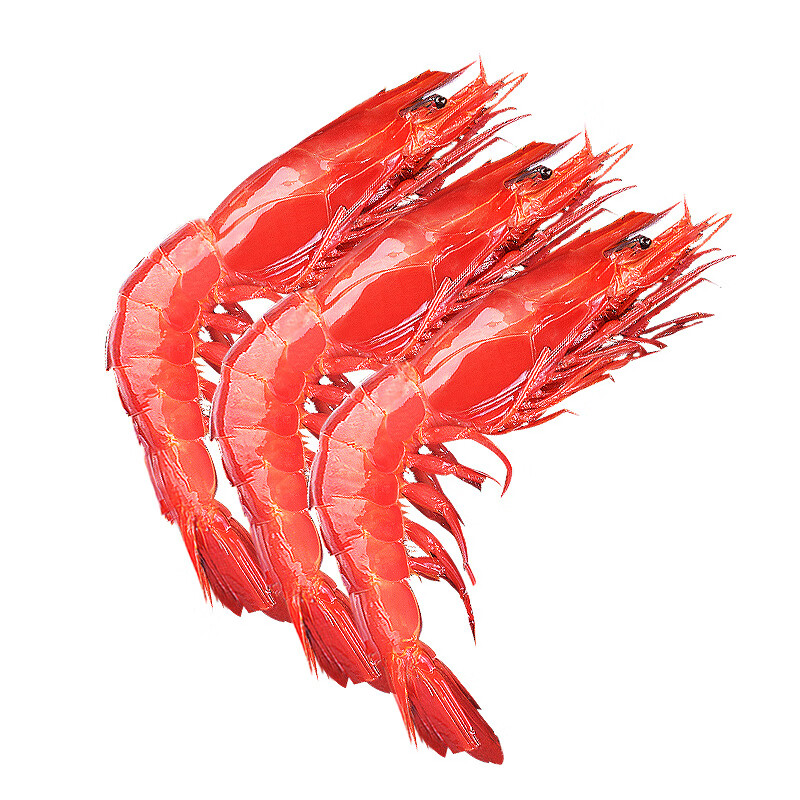 海万鲜 深海红魔虾 国产胭脂虾 绯红刺身虾西班牙魔鬼虾500g 大号 9-12条/盒