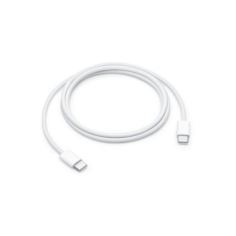 Apple/苹果60W织线双USB-C充电线iPhone15快充数据线充电