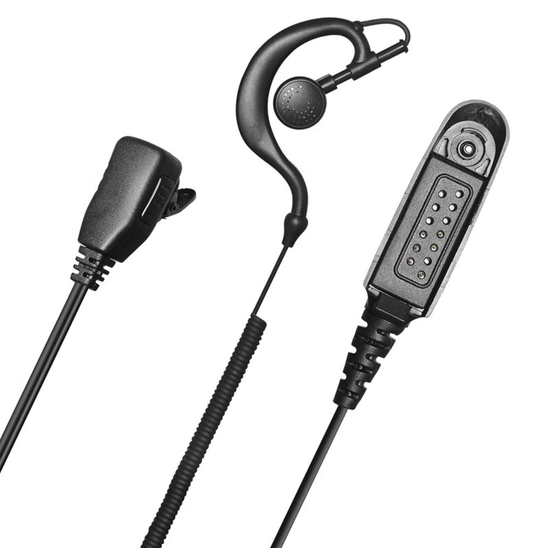 科立捷（KOLEEJ）摩托罗拉对讲机耳机适用于摩托罗拉GP328 GP338 PTX760 GP340耳麦耳挂式