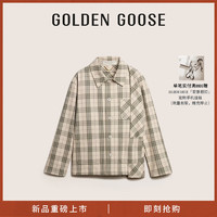 Golden Goose男款Journey Collection24年格纹设计款外套 绿色 44