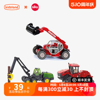 SIKU 仕高 掛件拖拉機伐木機合金仿真模型男孩兒童汽車農用車玩具