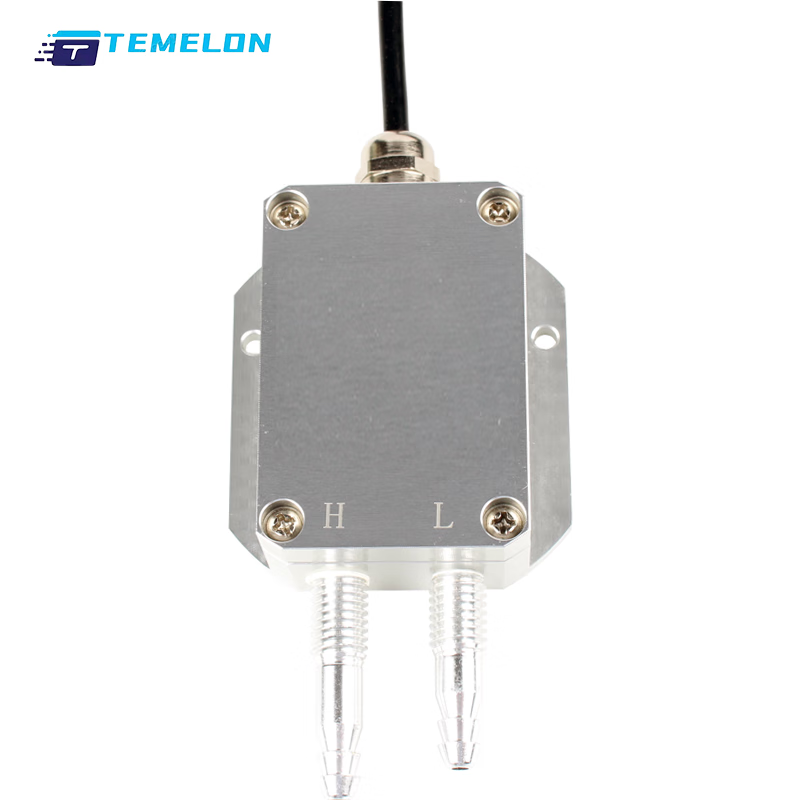 TEMELON风差压变送器微风压差变送器炉膛通风压差变送器传感器 输出4-20mA（TMLD-803-A） 50Pa
