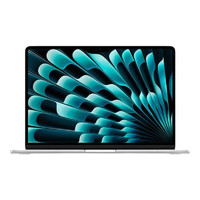 Apple 蘋果 MacBook Air M3芯片13.6英寸2024新款超輕薄筆記本電腦 銀色 定制 M3芯片 16G+512