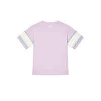 安德玛（Under Armour）童装2024年夏季儿童户外凉感运动短袖T恤男女童百搭T恤 紫色 165cm