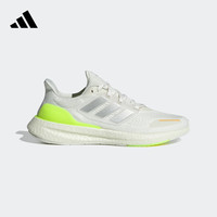 adidas PUREBOOST 23 H.RDY随心畅跑轻盈舒适跑步鞋男女阿迪达斯 白/黄绿色 46.5