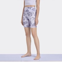 FILA 斐樂 女裝夏季薄款透氣運動短褲瑜伽柔軟緊身針織打底褲