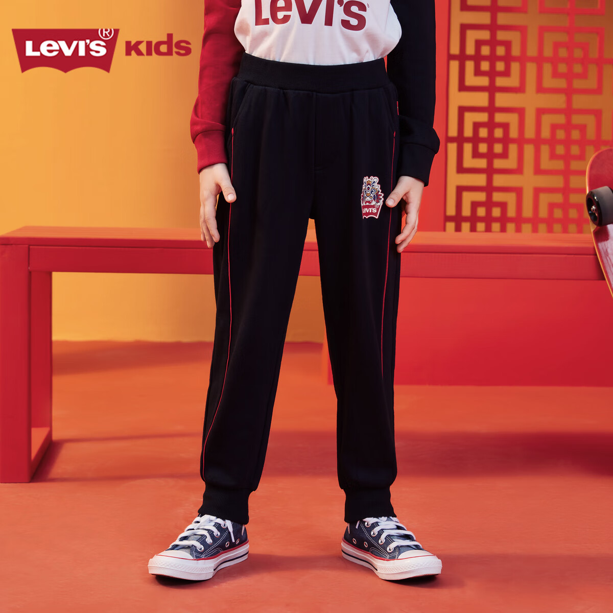 LEVI'S儿童童装长裤LV2412170GS-001