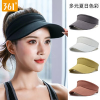361° 帽子女夏季防曬空頂帽遮陽帽輕薄透氣帽2022新款高爾夫球帽女