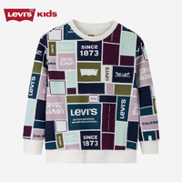 LEVI'S儿童童装卫衣LV2332081GS-001 糖果白 140/68