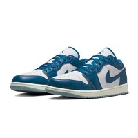 NIKE 耐克 男鞋Air Jordan 1 Low AJ1白藍復古運動籃球鞋FN5214-141