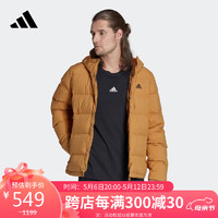 adidas 阿迪達斯 男子戶外系列 HELIONIC HO JKT 運動 羽絨服 HG8748 2XL碼