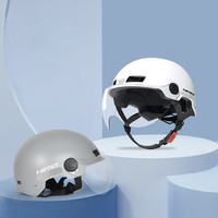 HIMO 新國標A類3C電動自行車摩托車頭盔 E1 M/L(≈57-61cm) 中灰色