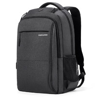 波斯丹頓 商務男士筆記本電腦包時尚潮流學生書包大容量輕便旅行包背包 B6183001深灰
