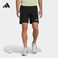 adidas 阿迪達斯 速干舒適跑步運動短褲男裝adidas阿迪達斯官方H58593