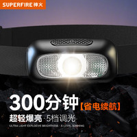 SUPFIRE 神火 HL05 頭戴式手電筒