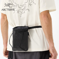 ARC'TERYX 始祖鳥 ARC’TERYX始祖鳥 S_A ION LIGHTWEIGHT CHALK BAG 男女同款 粉袋 Blackite/原色黑