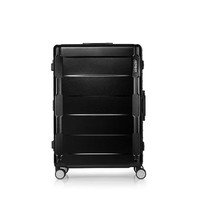 美旅 小型登機鋁框箱大容量商務男行李箱結實耐用萬向輪拉桿箱NJ1