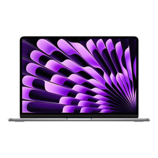 Apple 苹果 MacBook Air 15英寸 2024新款M3芯片苹果笔记本电脑轻薄笔记本 深空灰色 15英寸 M3芯片16G+1t