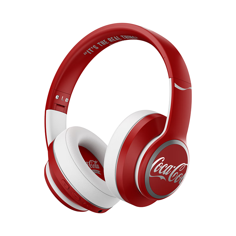 可口可乐（Coca-Cola）T05头戴式耳机蓝牙电竞游戏无线耳机运动音乐降噪耳机适用电脑苹果小米华为耳机