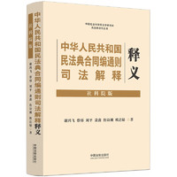 中华人民共和国民法典合同通则司法解释释义（社科院版）