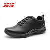 3515 強人新式備勤訓練鞋休閑皮鞋男輕便透氣執勤運動跑步鞋 黑色 42