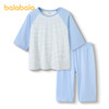 88VIP：巴拉巴拉 兒童親子睡衣套裝春夏薄款空調服家居服純棉男童女童透氣