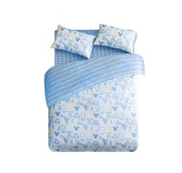 88VIP：Disney 迪士尼 夏季冰絲三四件套裸睡床單被套床上用品天絲真絲輕奢高級感