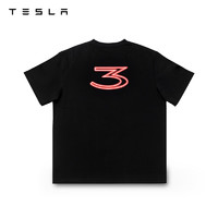 TESLA 特斯拉 model 3煥新T恤 男裝短袖t恤 舒適合身款式別致圖案