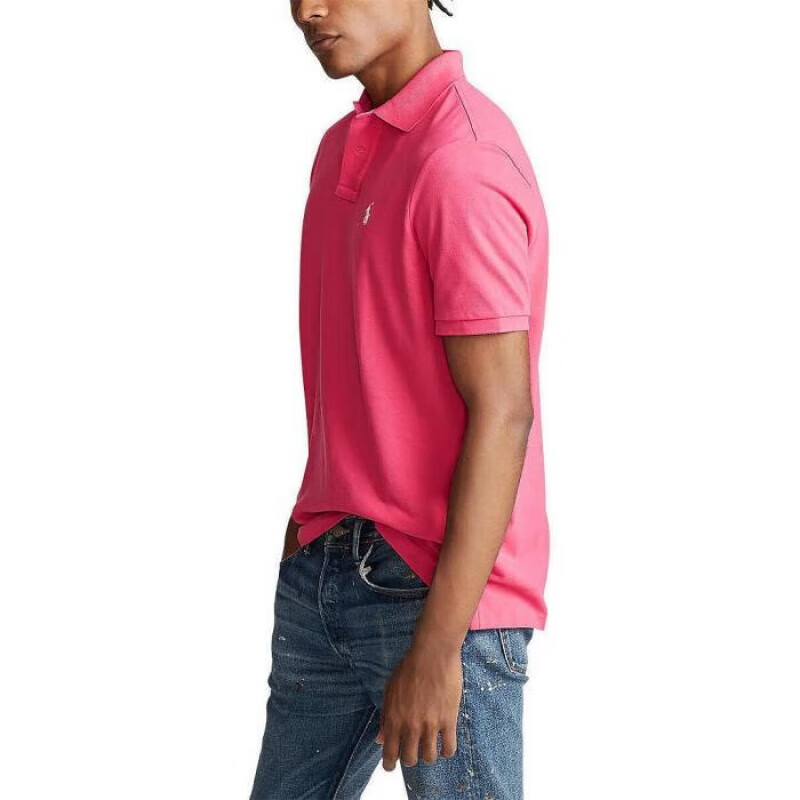 Polo Ralph Lauren男衬衫经典透气休闲百搭舒适2744020 Hot Pink L